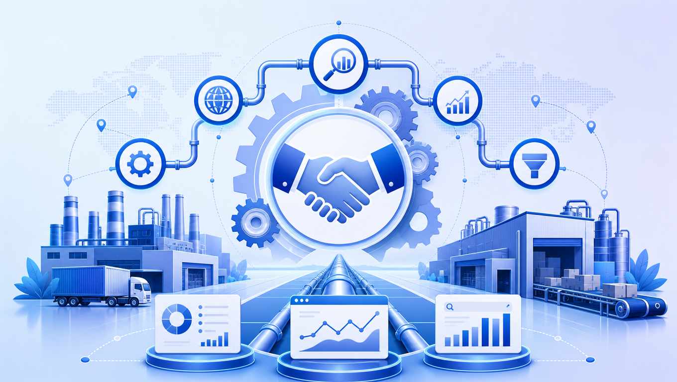 B2B询盘站SEO执行实录：从关键词布局到排名追踪的每一步